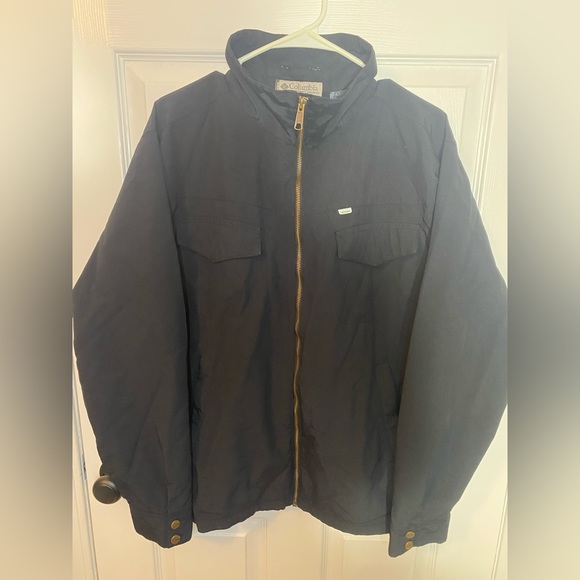 Men’s Columbia Size Medium Navy Blue Lightweight Jacket - Picture 9 of 13
